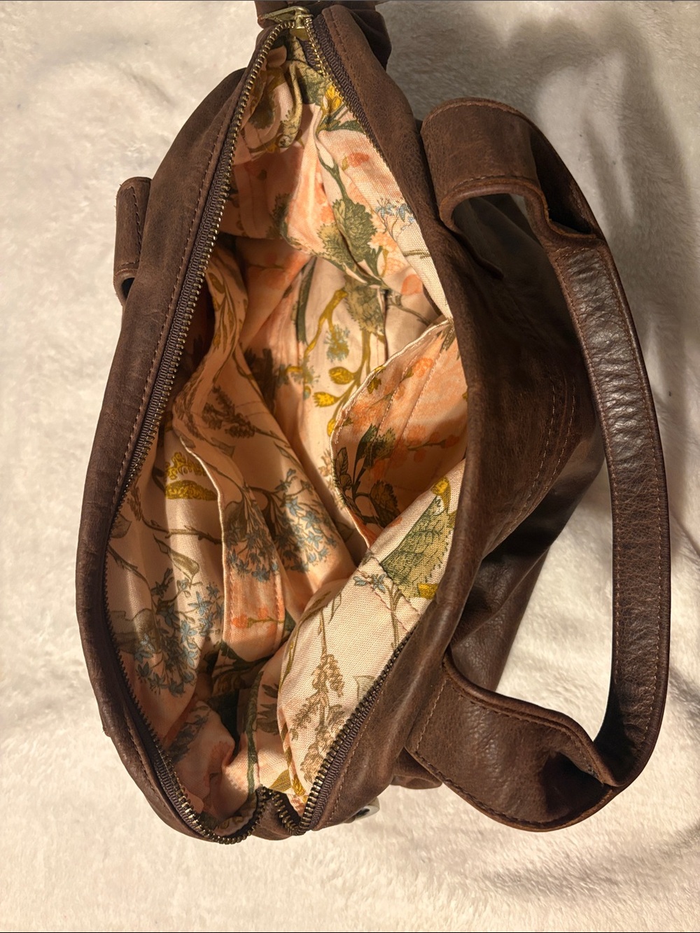 Satchel Brown Leather madray - Picture 3 of 5